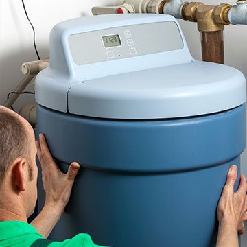 plumber install water softener in home plumbing